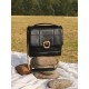 Head layer cowhide single shoulder chain small square bag - Memoo.com